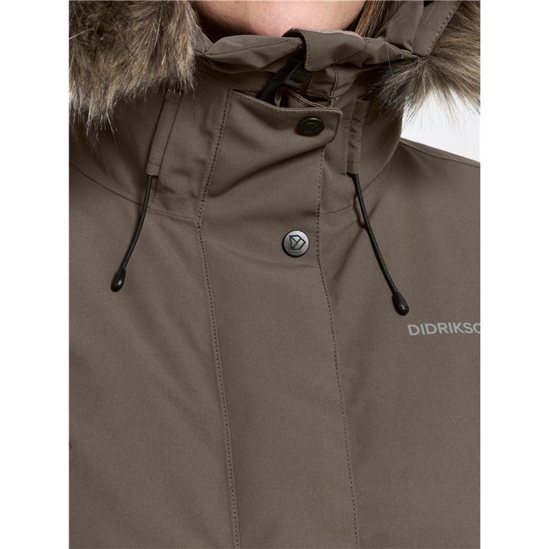 Ženska jakna ERIKA WNS PARKA 3 Brown