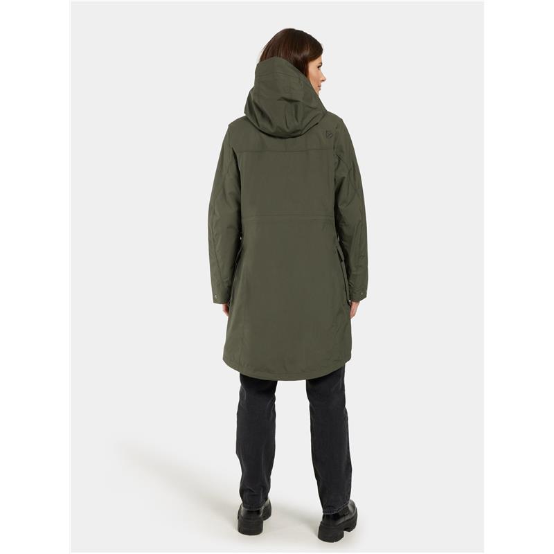 Ženska jakna THELMA WNS PARKA 10 Deep Green
