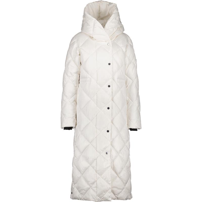 Ženska jakna SAGA WNS COAT L White Foam