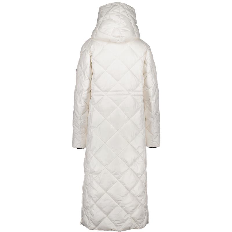 Ženska jakna SAGA WNS COAT L White Foam