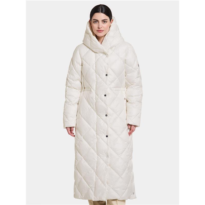 Ženska jakna SAGA WNS COAT L White Foam