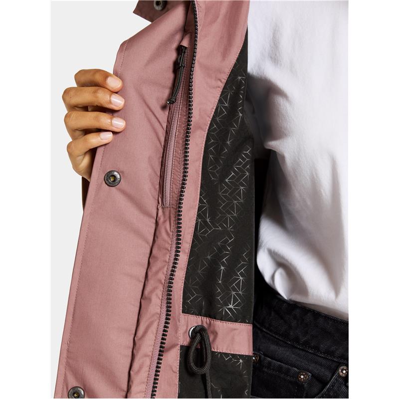 Ženska jakna AMELL WNS PARKA Faded Wine