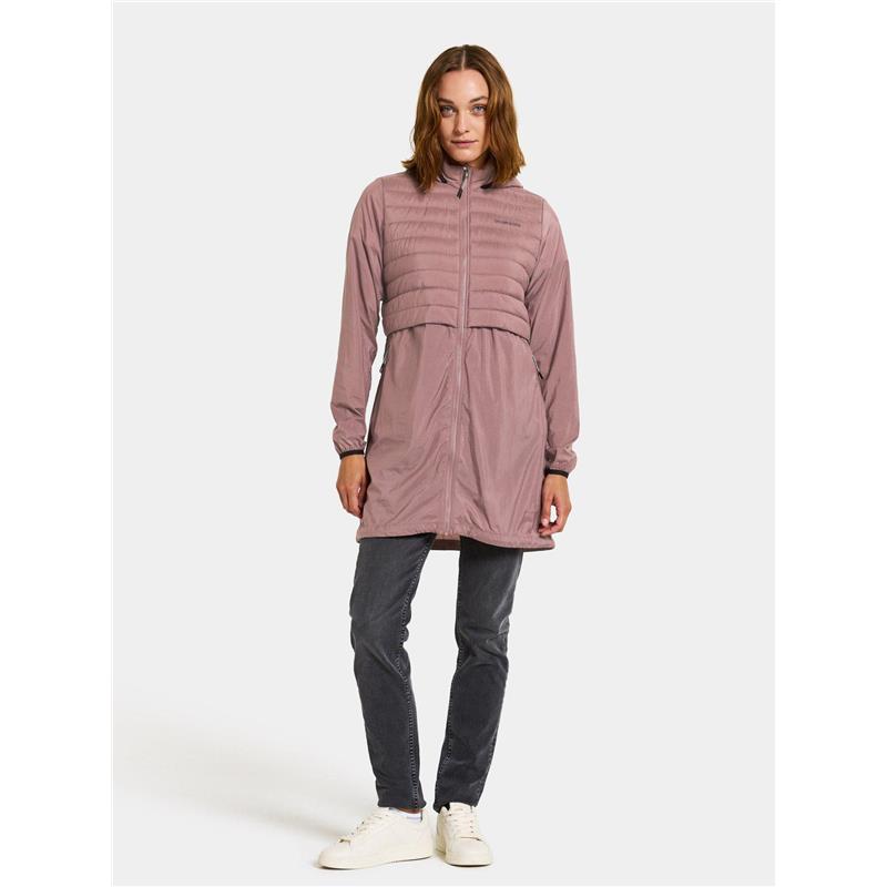 Ženska jakna ISABELLA WNS PARKA 3 Faded Wine