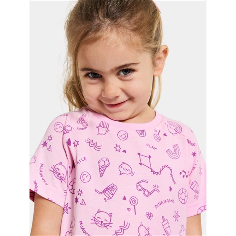 Dječja haljina SMULTRON K DRESS Doodle Orch