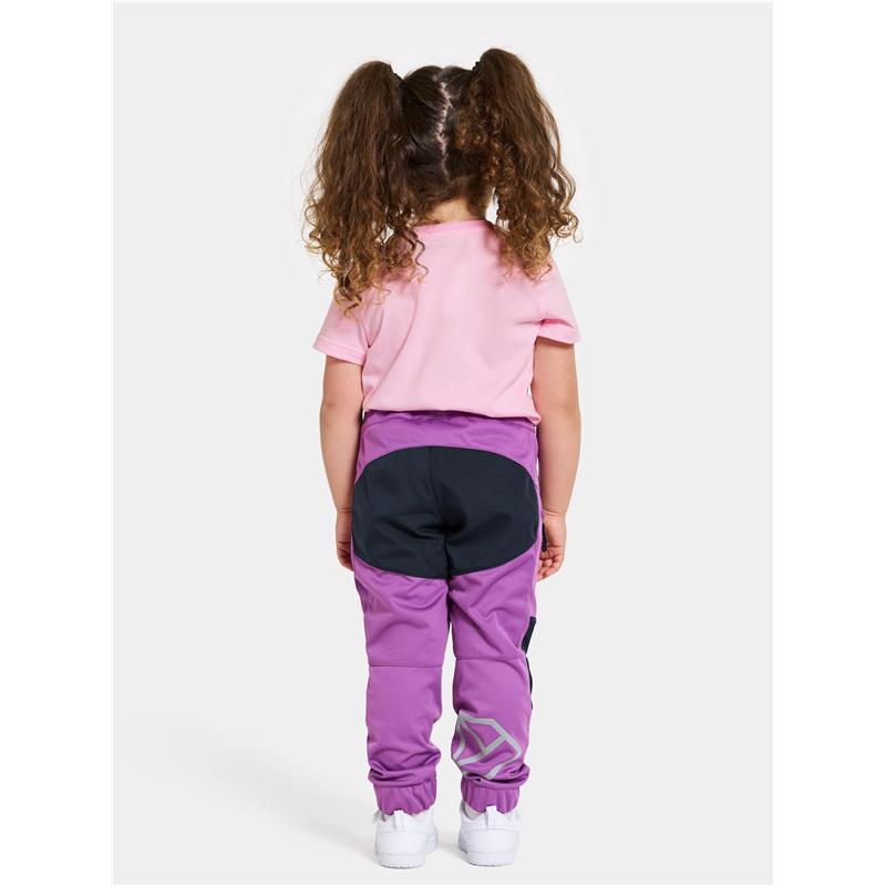 Dječje hlače LÖVET KIDS PANT 8 Tulip Purpl