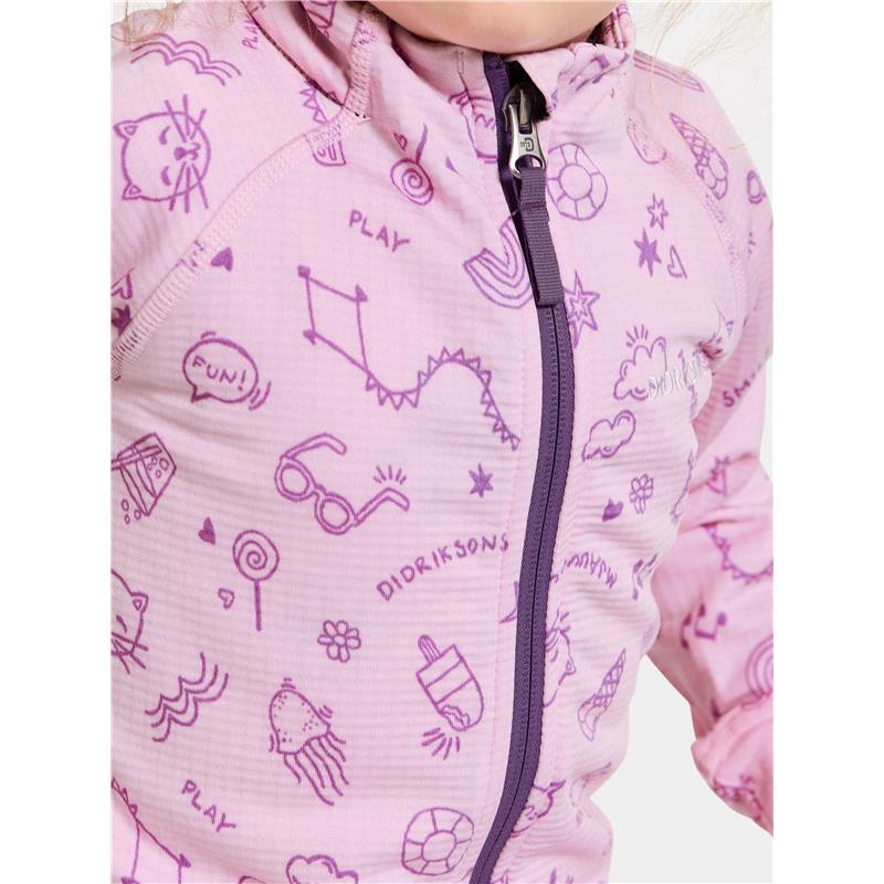 Dječja jakna JADIS PR KIDS FZ Doodle Orchid