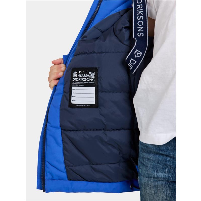 Dječja jakna BJÄRVEN KIDS PARKA 3 Karipska plava