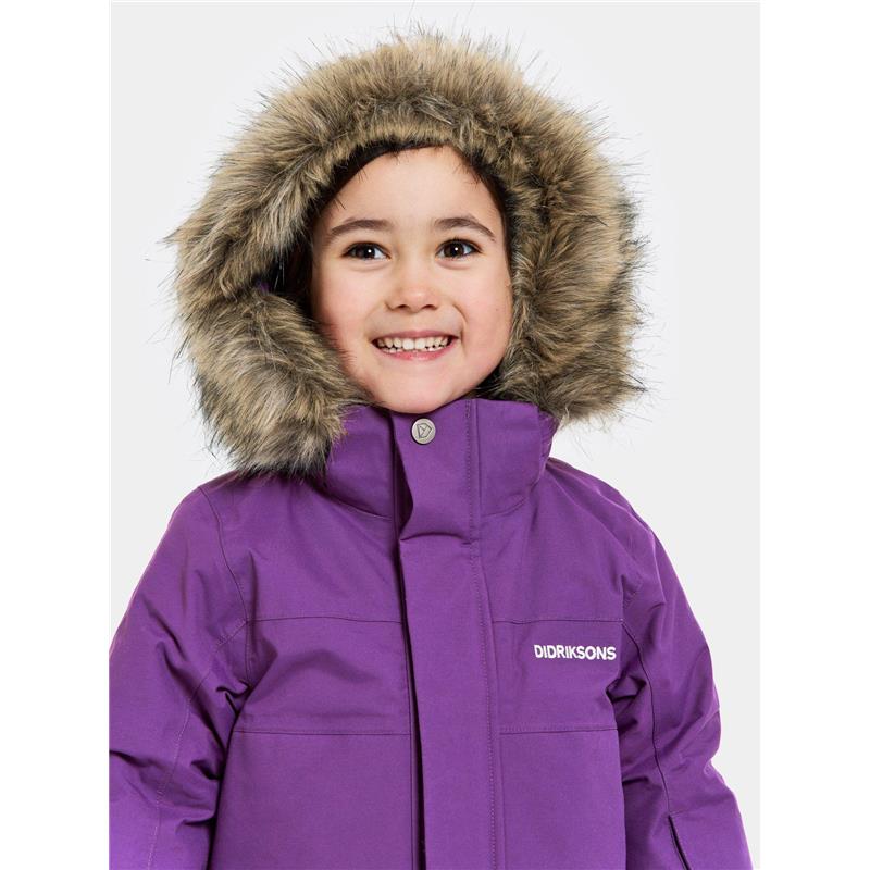 Dječja jakna BJÄRVEN KIDS PARKA 3 Royal Purple