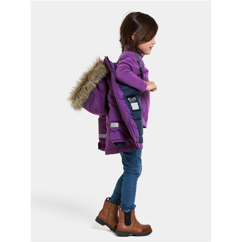 Dječja jakna BJÄRVEN KIDS PARKA 3 Royal Purple
