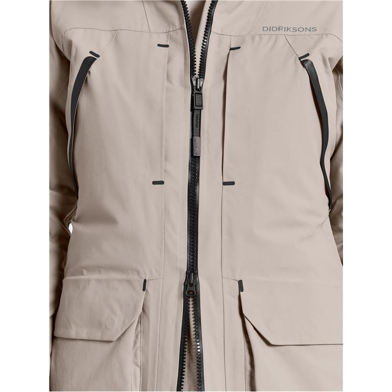 Ženska jakna CERES WNS PARKA 2 Ash Brown
