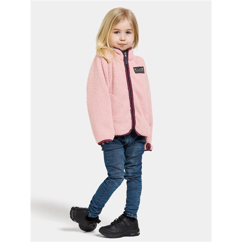 Dječja jakna GIBBS KIDS FULLZIP 2 Dusty pink
