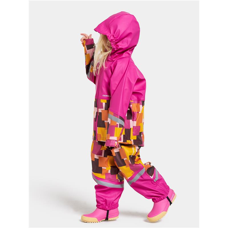 Kišni komplet WATERMAN PR KIDS 9 Notes Pink