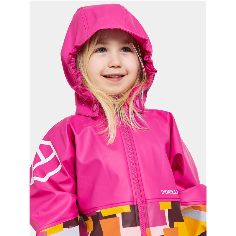 Kišni komplet WATERMAN PR KIDS 9 Notes Pink