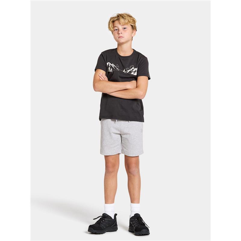 Dječje kratke hlače FEJAN KIDS SHORTS Aluminum melange