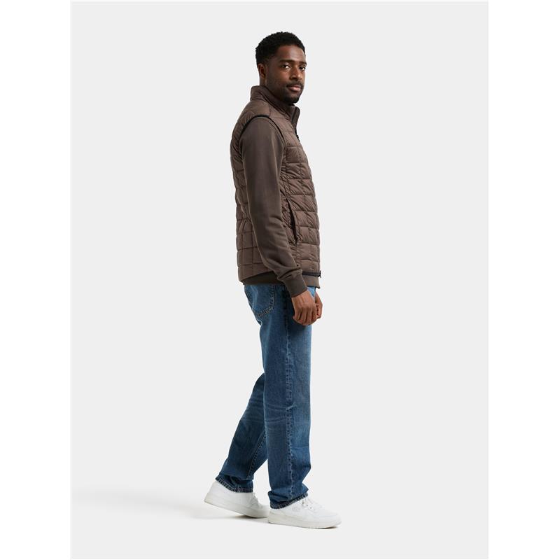 Muški bezrukavnik SAMUEL USX VEST Mocha Brown