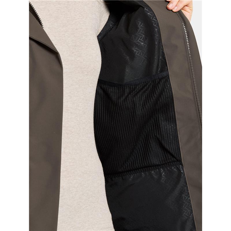 Ženska jakna ILMA WNS PARKA 8 Brown