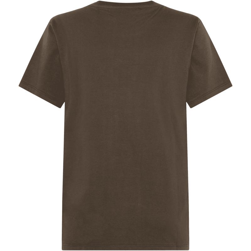 Ženska majica HOLLY WNS T-SHIRT Dark Mocha