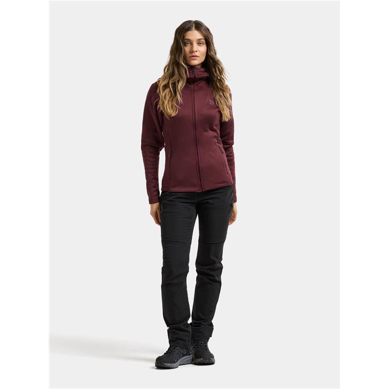 Ženska jopa ANNELI WNS FULLZIP 3 Old rust