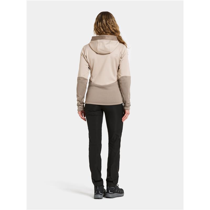 Ženska jopa ANNELI WNS FULLZIP 3 Beach beige