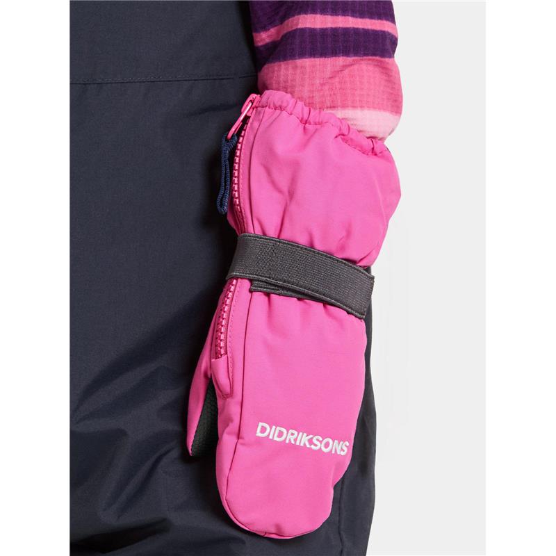Dječje rukavice BIGGLES ZIP MITTEN 8 Pink
