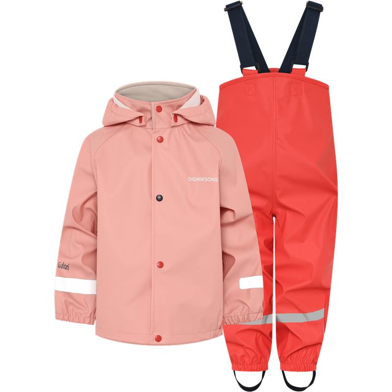 Dežni komplet SLASKEMAN KIDS SET 4 Powder Peach