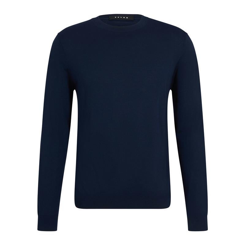Moški pulover FALKE Premium Merino Wool Pullover space blue