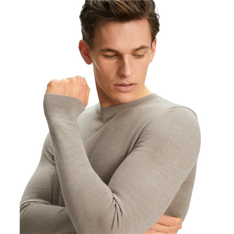 Moški volnen pulover FALKE Casual Crew Neck