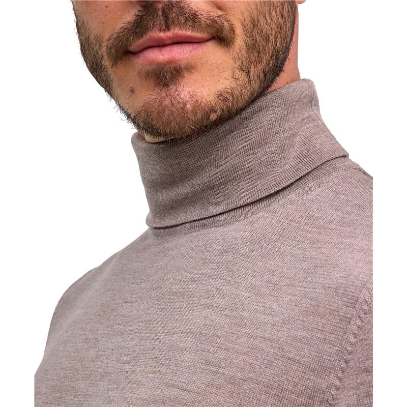 Moški volnen pulover FALKE Casual Roll Neck