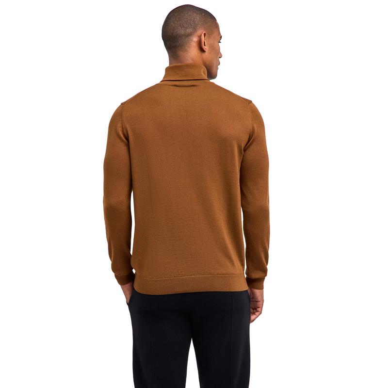 Moški pulover FALKE Pure Merino Wool Pullover brown