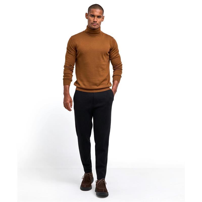 Moški pulover FALKE Pure Merino Wool Pullover brown