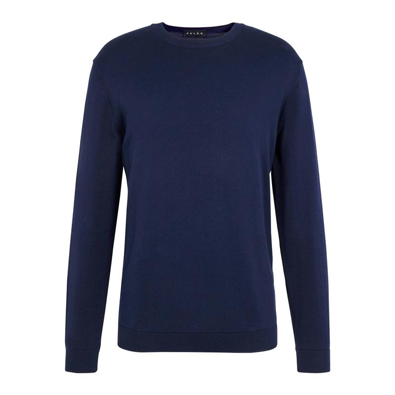 Moška majica FALKE Pure Cotton Pullover night sky