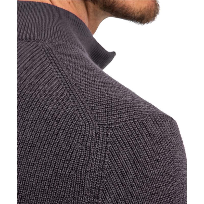 Moški pulover FALKE Perlfang Pullover asphalt mel.