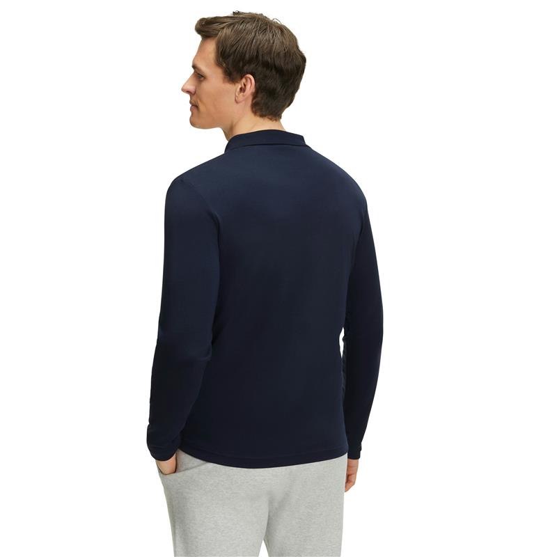 Muška polo majica FAV Pima Interlock Polo LS m space blue