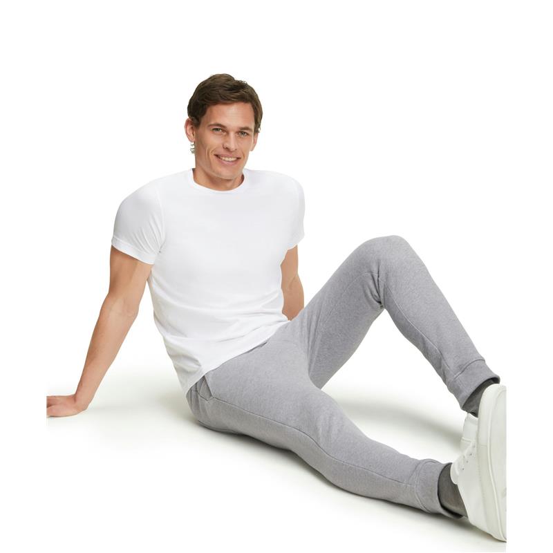Moško spodnje perilo FALKE Sweatpants grey-heather