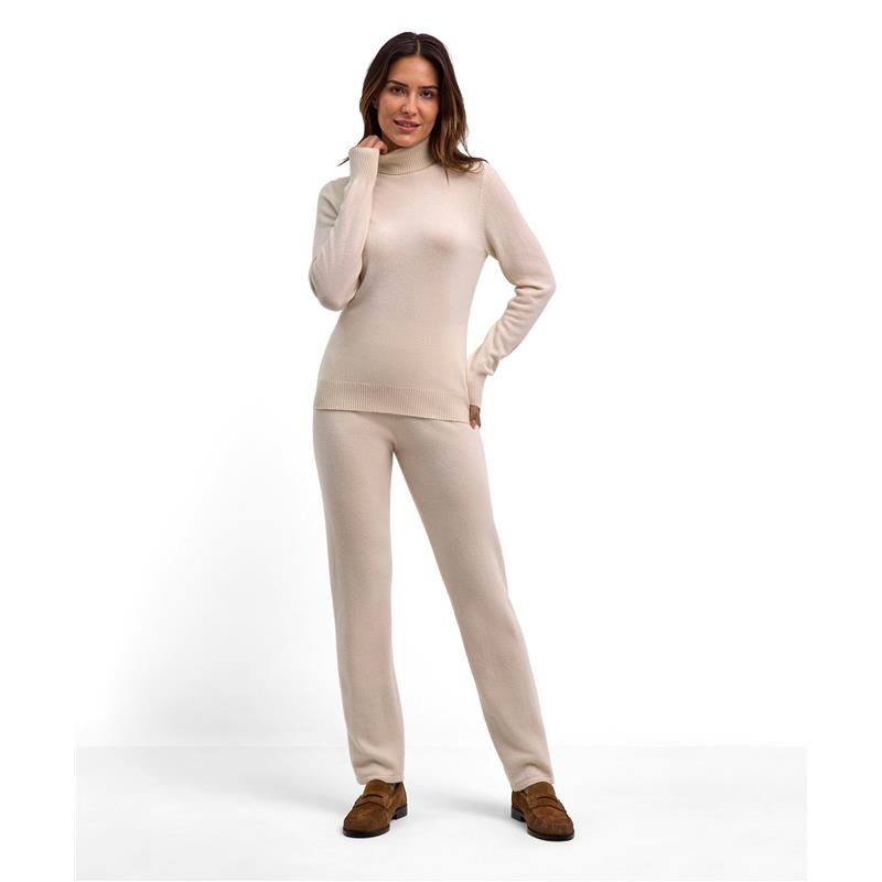 Ženski pulover FALKE Pure Cashmere Pullover off-white