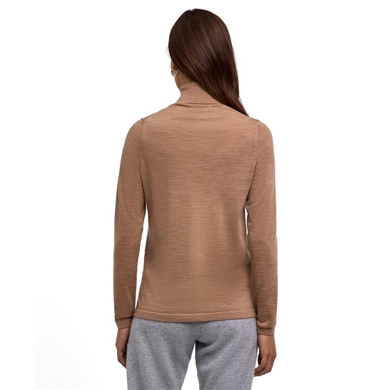 Ženski pulover FAV Merino X-Fine Roll Neck w camel