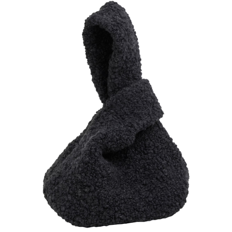 Torba SEL Bouclé Dumpling Bag anthra mel