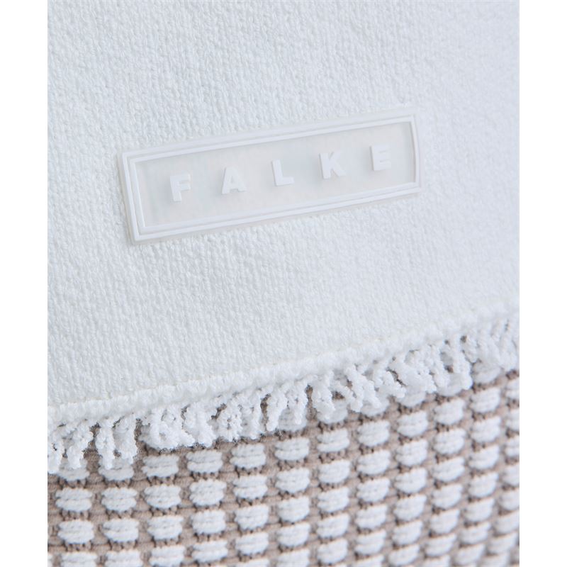 Torba SEL Striped Cotton Shopper w off-white