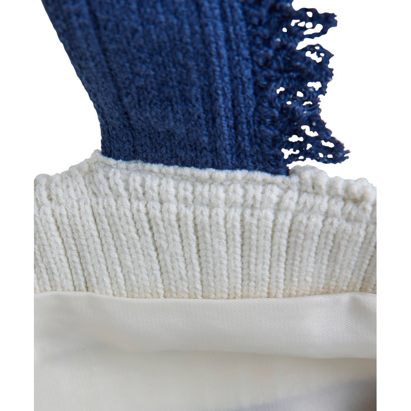 Torba SEL Striped Cotton Shopper w dark blue