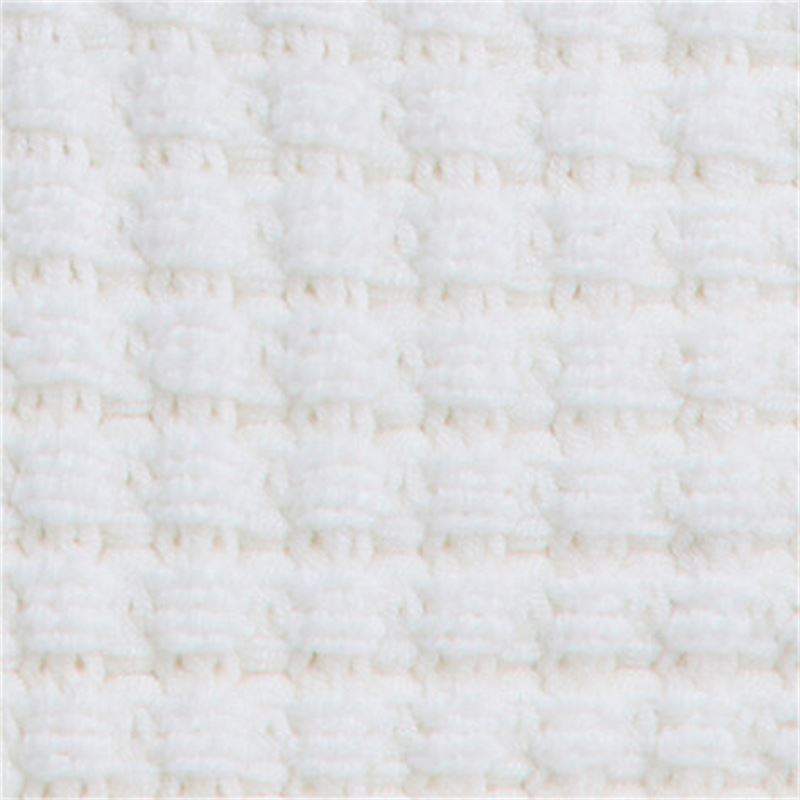 Torba SEL Striped Cotton Pouch Bag w off-white