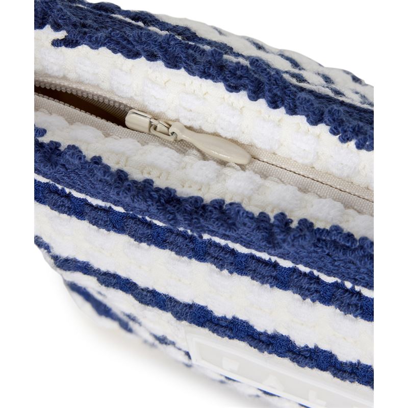 Torba SEL Striped Cotton Pouch Bag w dark blue