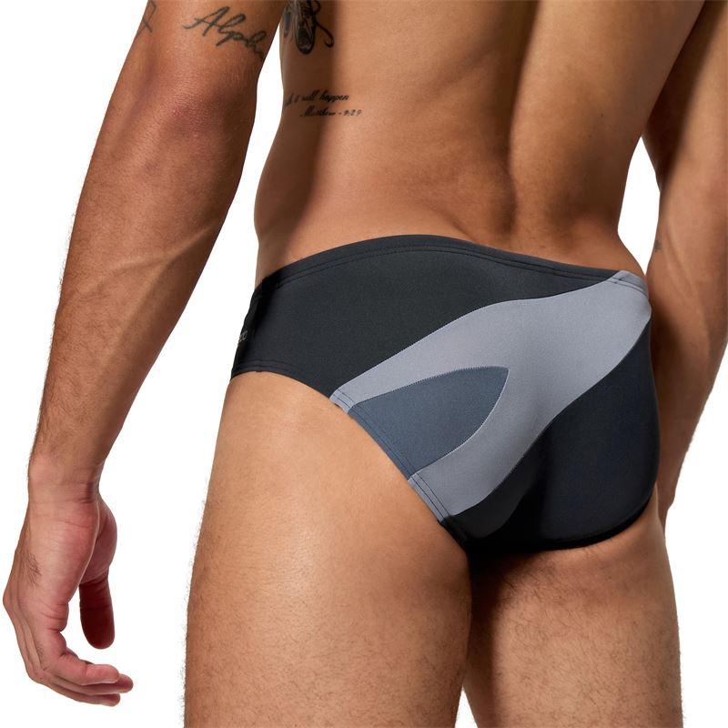 Moške kopalke HYPERBOOM BRIEF BLK/GRY