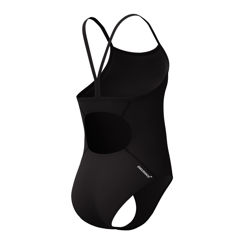 Otroške kopalke END+ LOGO THINSTRAP 1PC BLK