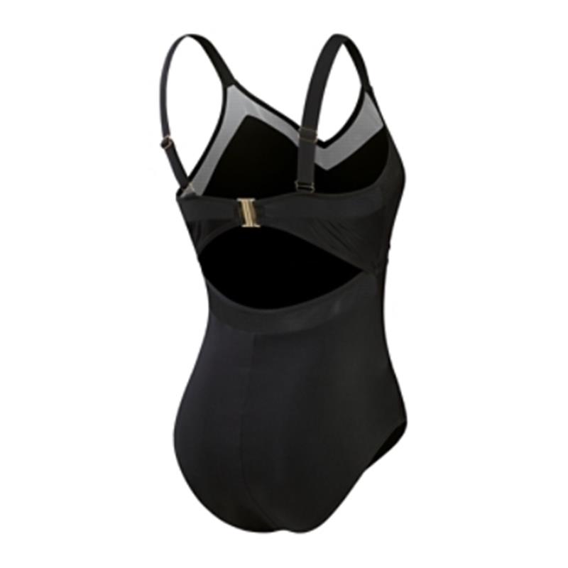 Ženske kupaćice SPCSCU MSH DTL 1PC BLACK