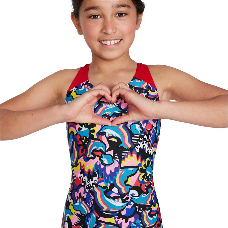 Dječje kupaće gaće DIGI BLUE/RED