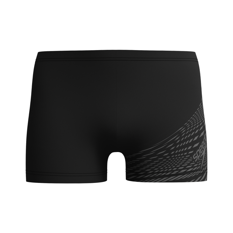 Muške kupaće gaće MEDLEY LOGO AQUASHORT SIVA