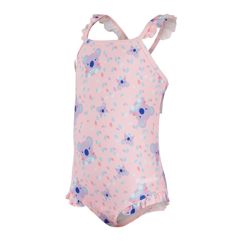 Dječje kupaće gaće TRSP FRILL 1PC PURPLE/PINK