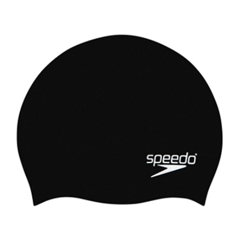 Dječja plivačka kapa MOULDED SILICONE CAP JU BLACK