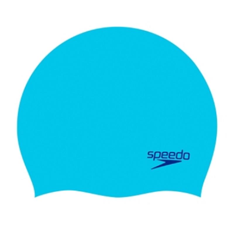Dječja plivačka kapa MOULDED SILC CAP BLUE/BLUE