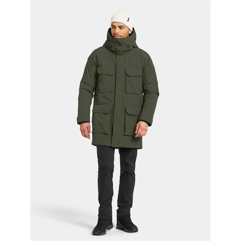 Moška jakna  DREW USX PARKA 8 Deep Green